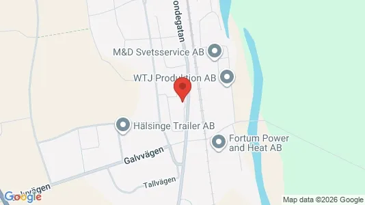 Apartments for rent in Bollnäs - Photo from Google Street View