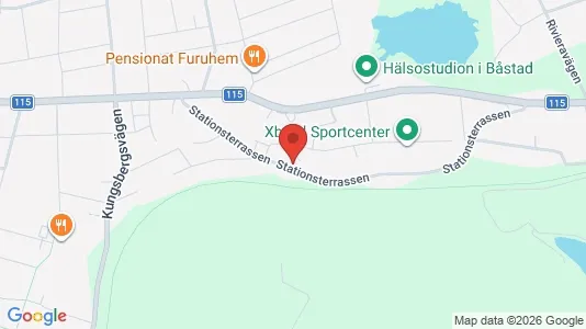 Apartments for rent i Båstad - kort over placeringen