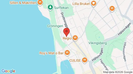 Apartments for rent i Helsingborg - kort over placeringen