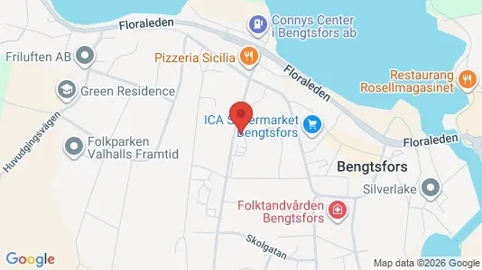 Apartments for rent i Bengtsfors - kort over placeringen