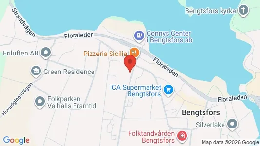 Apartments for rent i Bengtsfors - kort over placeringen