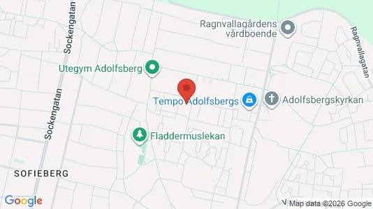 Apartments for rent i Helsingborg - kort over placeringen