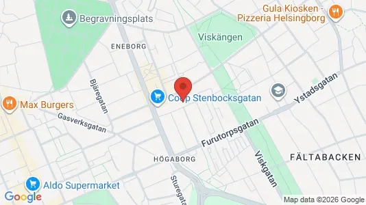 Apartments for rent in Helsingborg - Photo from Google Street View