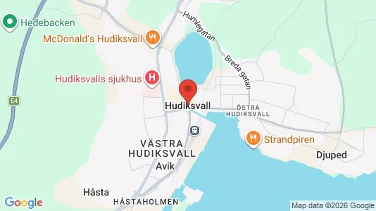 Apartments for rent in Hudiksvall - Photo from Google Street View