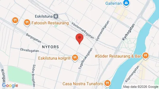 Apartments for rent i Eskilstuna - kort over placeringen