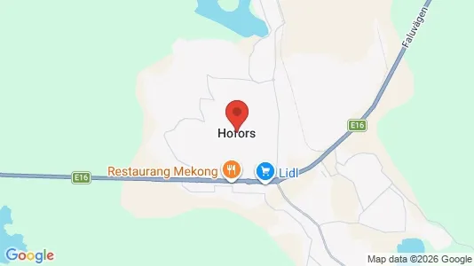Houses for rent i Hofors - kort over placeringen