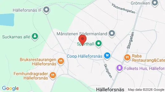 Apartments for rent i Flen - kort over placeringen
