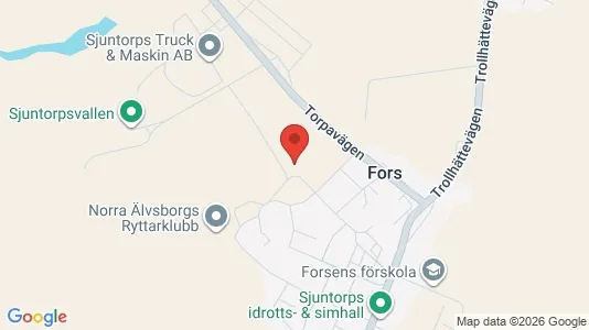 Apartments for rent i Trollhättan - kort over placeringen