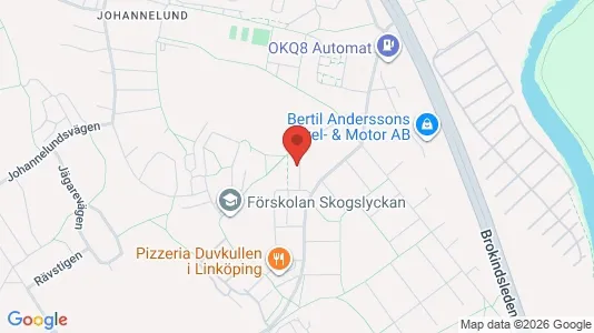 Apartments for rent i Linköping - kort over placeringen
