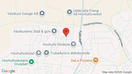 Apartments for rent i Uddevalla - kort over placeringen