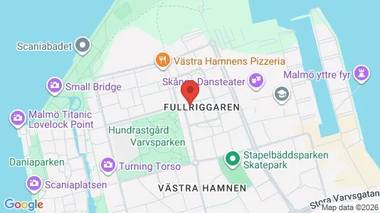 Apartments for rent i Malmö City - kort over placeringen