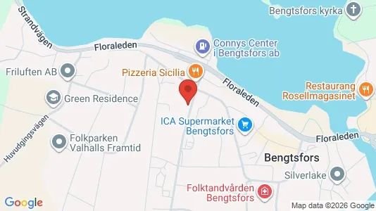 Apartments for rent i Bengtsfors - kort over placeringen