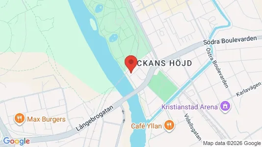 Apartments for rent i Kristianstad - kort over placeringen