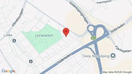 Apartments for rent i Norrköping - kort over placeringen