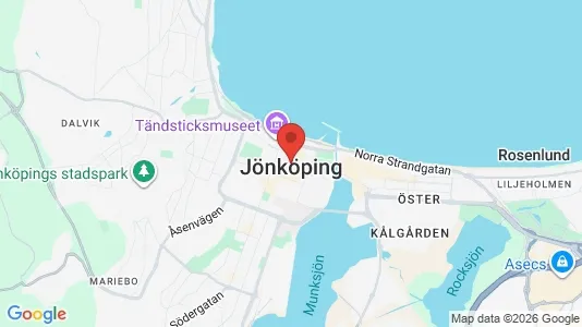 Rooms for rent in Jönköping - Photo from Google Street View