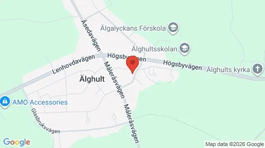 Apartments for rent i Uppvidinge - kort over placeringen