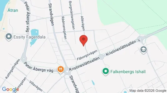 Apartments for rent i Falkenberg - kort over placeringen