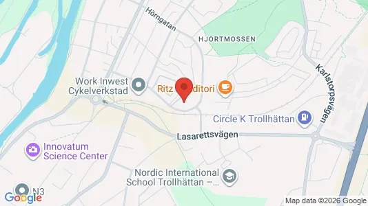 Apartments for rent in Trollhättan - Photo from Google Street View