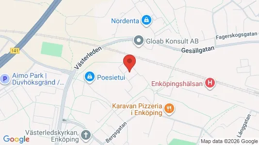 Apartments for rent i Enköping - kort over placeringen