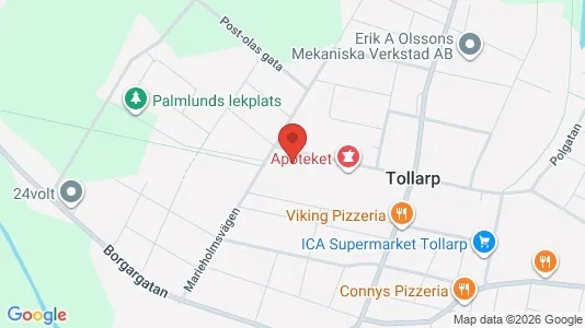 Apartments for rent i Kristianstad - kort over placeringen