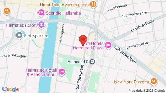 Apartments for rent in Halmstad - Photo from Google Street View