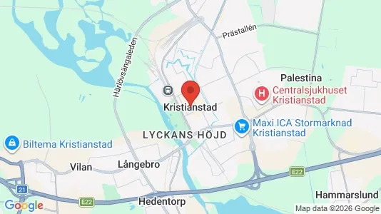 Rooms for rent in Kristianstad - Photo from Google Street View