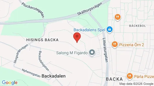 Apartments for rent i Norra hisingen - kort over placeringen