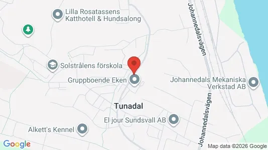 Apartments for rent i Sundsvall - kort over placeringen