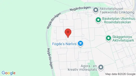 Apartments for rent i Linköping - kort over placeringen