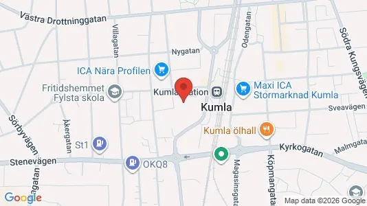 Apartments for rent in Kumla - Photo from Google Street View