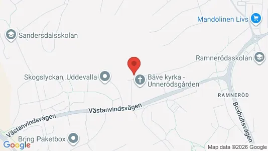 Apartments for rent i Uddevalla - kort over placeringen