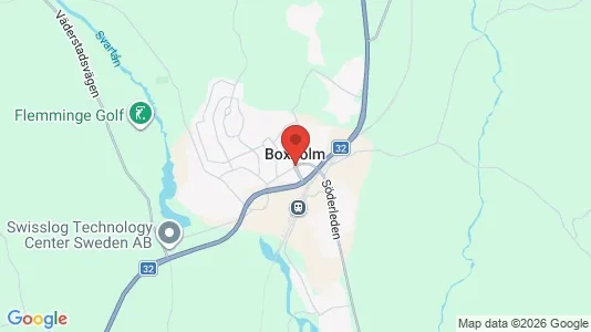 Houses for rent i Boxholm - kort over placeringen