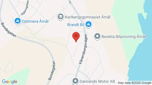 Apartments for rent in Åmål - Photo from Google Street View