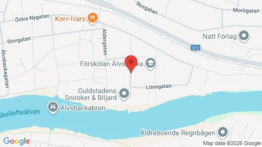 Apartments for rent i Skellefteå - kort over placeringen