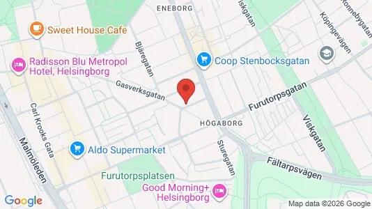 Apartments for rent in Helsingborg - Photo from Google Street View