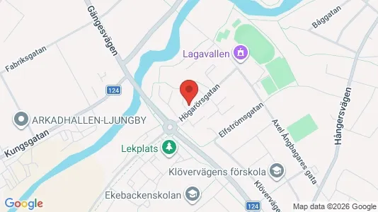 Apartments for rent i Ljungby - kort over placeringen