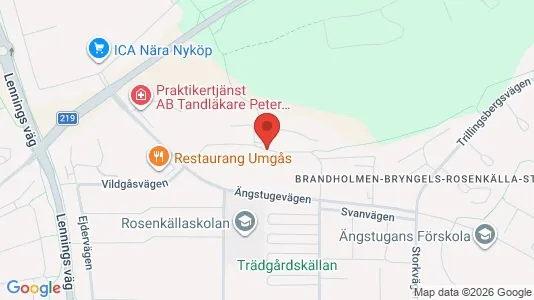 Apartments for rent i Nyköping - kort over placeringen