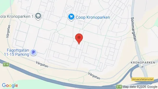 Apartments for rent i Karlstad - kort over placeringen
