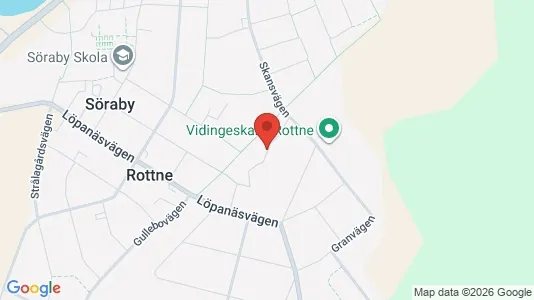 Apartments for rent i Växjö - kort over placeringen