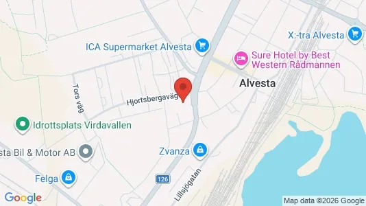 Apartments for rent in Alvesta - Photo from Google Street View