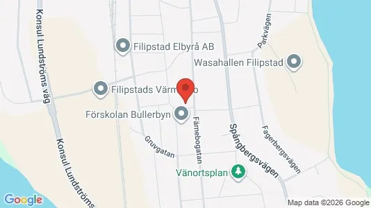 Apartments for rent i Filipstad - kort over placeringen
