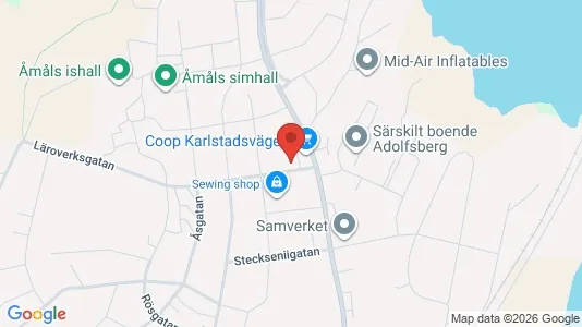 Apartments for rent in Åmål - Photo from Google Street View