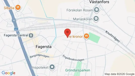 Apartments for rent in Fagersta - Photo from Google Street View