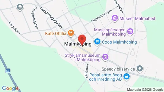 Apartments for rent i Flen - kort over placeringen