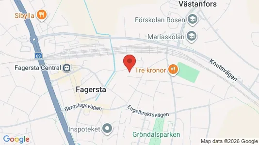 Apartments for rent in Fagersta - Photo from Google Street View