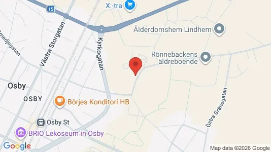 Apartments for rent in Osby - Photo from Google Street View