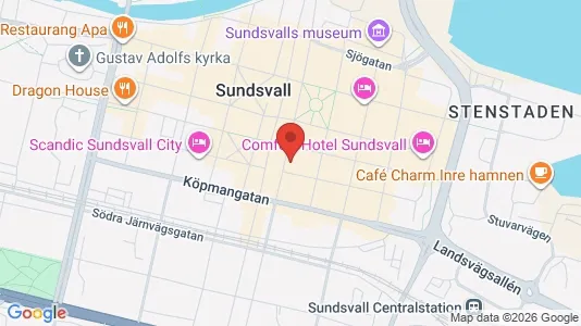 Apartments for rent in Sundsvall - Photo from Google Street View