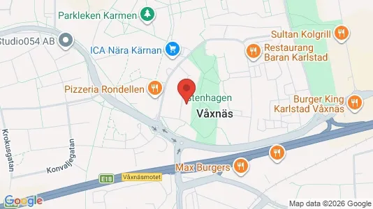 Apartments for rent i Karlstad - kort over placeringen