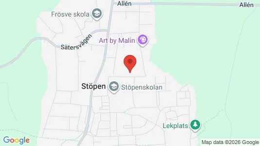 Apartments for rent i Skövde - kort over placeringen