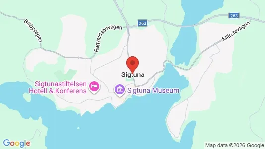 Houses for rent i Sigtuna - kort over placeringen